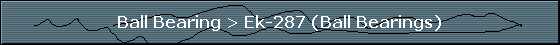 Ball Bearing > Ek-287 (Ball Bearings)